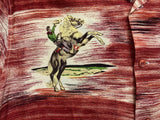 SOLD Lee Trevor Cowboy Hawaiian Shirt