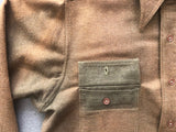 1930s Pilgrim Collar Tab Shirt